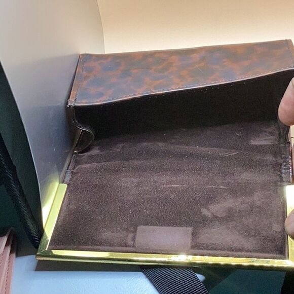 Tory Burch Brown Animal Print Sunglasses EUC - Picture 4 of 5